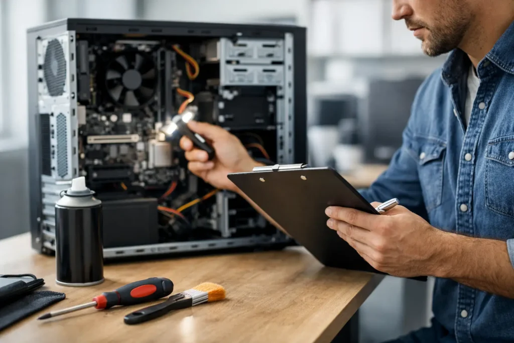 Computer Maintenance Checklist Guide