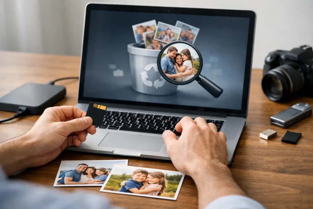 How to Recover Deleted Family Photos Safely
