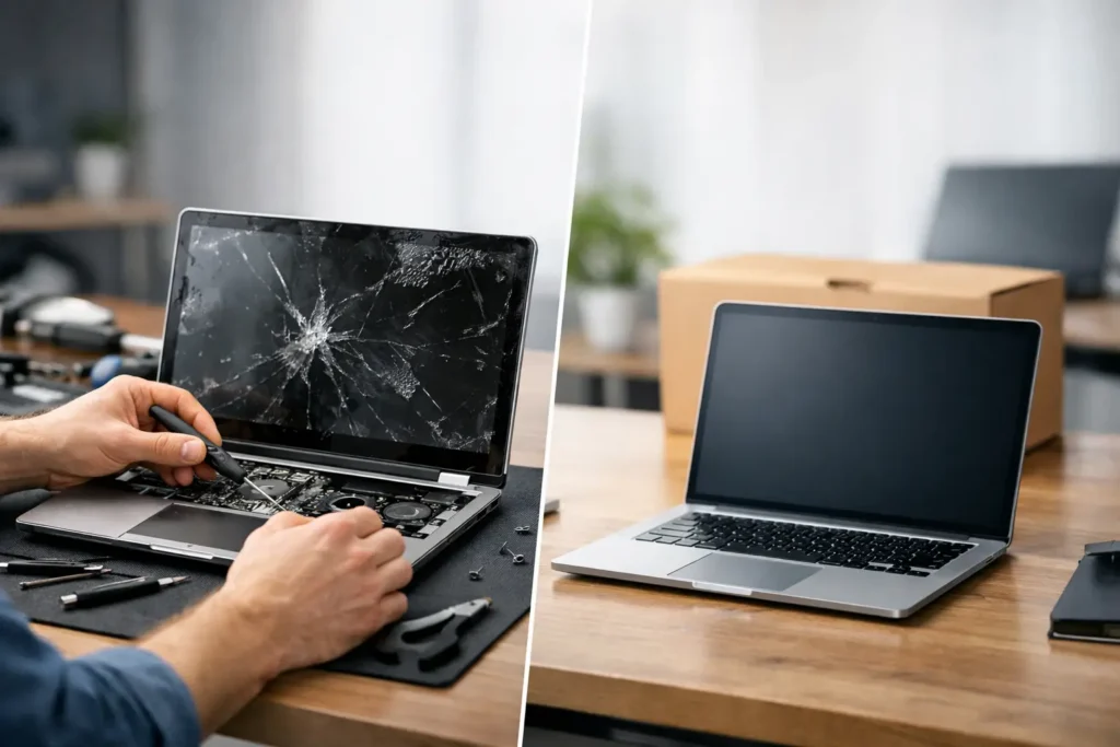 Repair or Replace Broken Laptop?