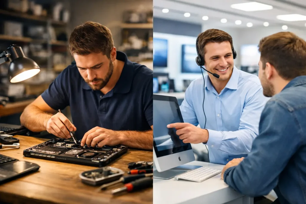 Repair Shop vs Big Box Tech Support Compared