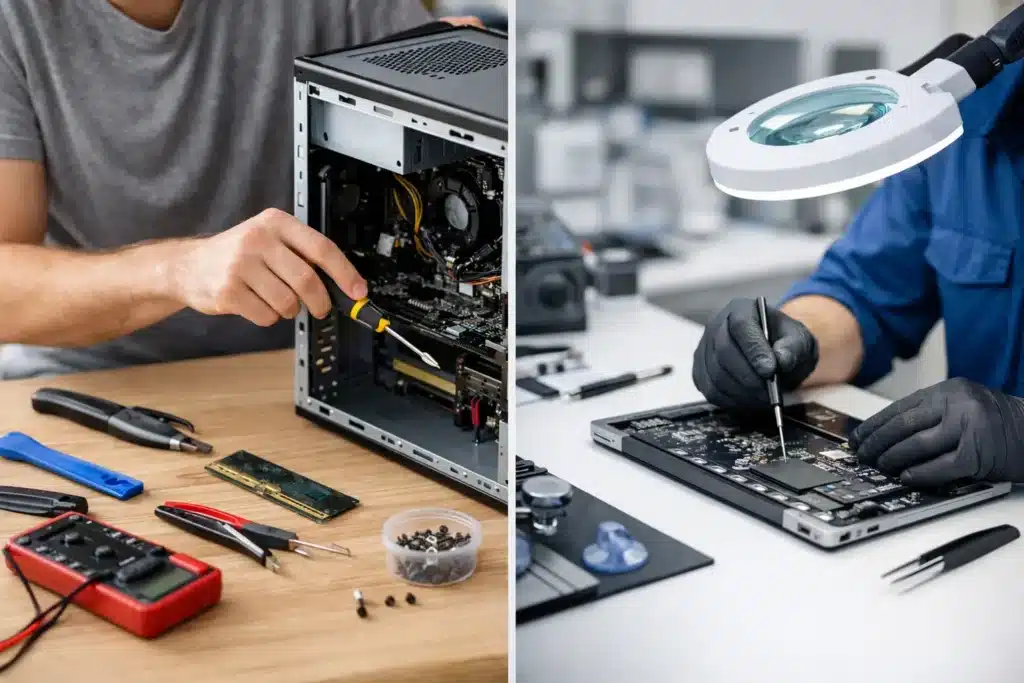 DIY vs Professional Computer Repair: Which Fits?