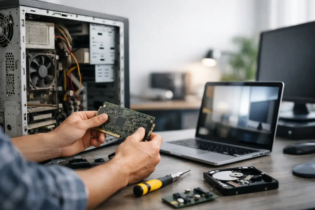 Is It Worth Repairing Old Computers? A Clear Test